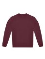 Heren Sweater B&C ID.332 Crew WG004 Burgundy